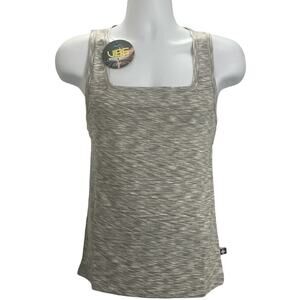 Andrew Christian Vibe Square Neck Tank Grey Large
